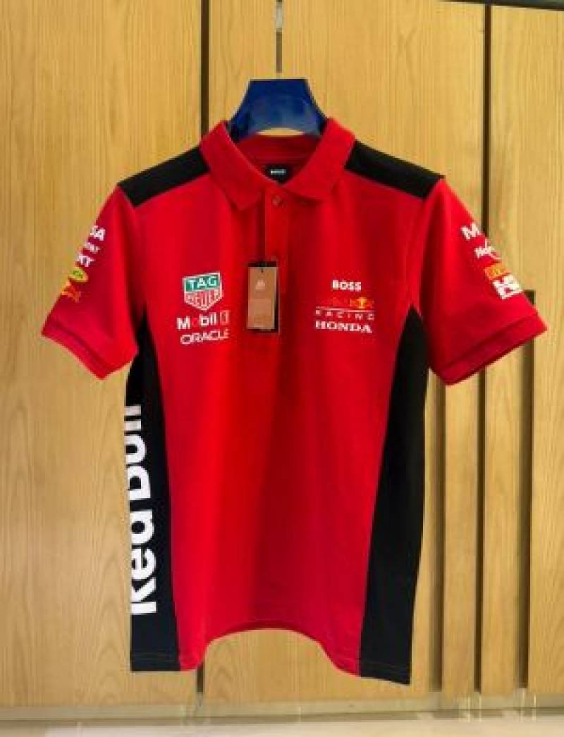 RED BULL EDITION BOSS IMPORTED STORE ARTICLE POLO T-SHIRTx