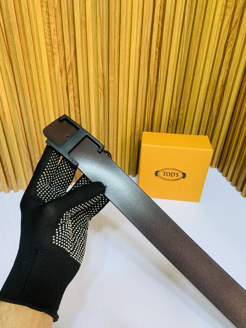 12 TODD'S BLACK BROWN PREMIUM QUALITY BELT WITH BOX