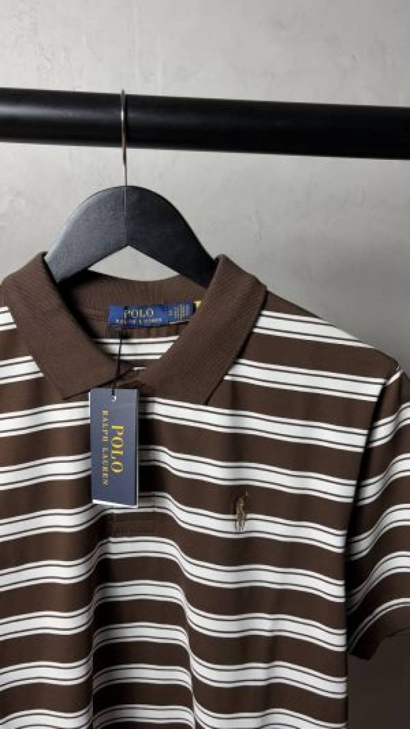 Ralp_ Laure_n Premium Striped Polo T-Shirt With OG Packaging 1345. Sale offer VS1000