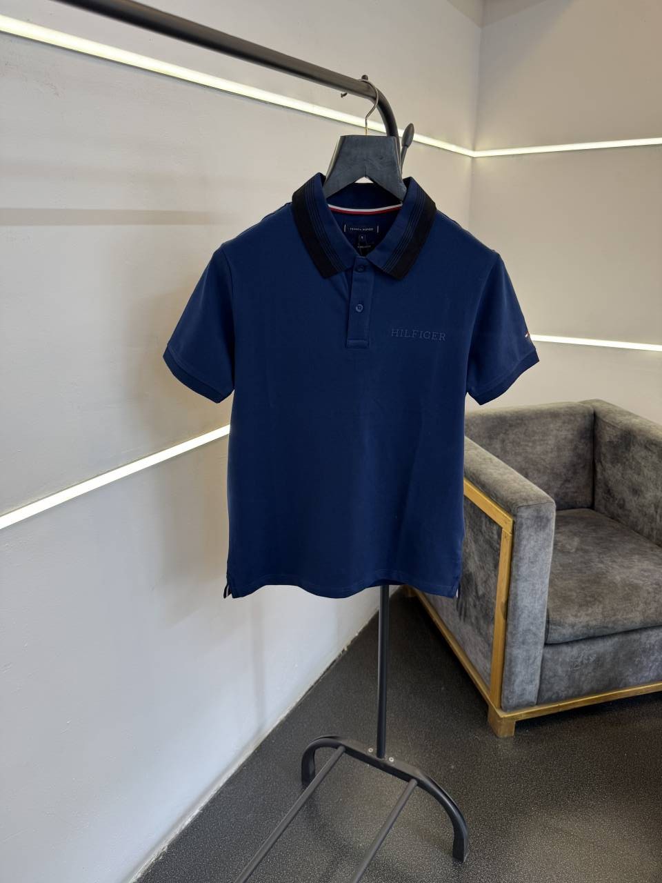 Tommy hilfigar imported polo tshirt blue sale