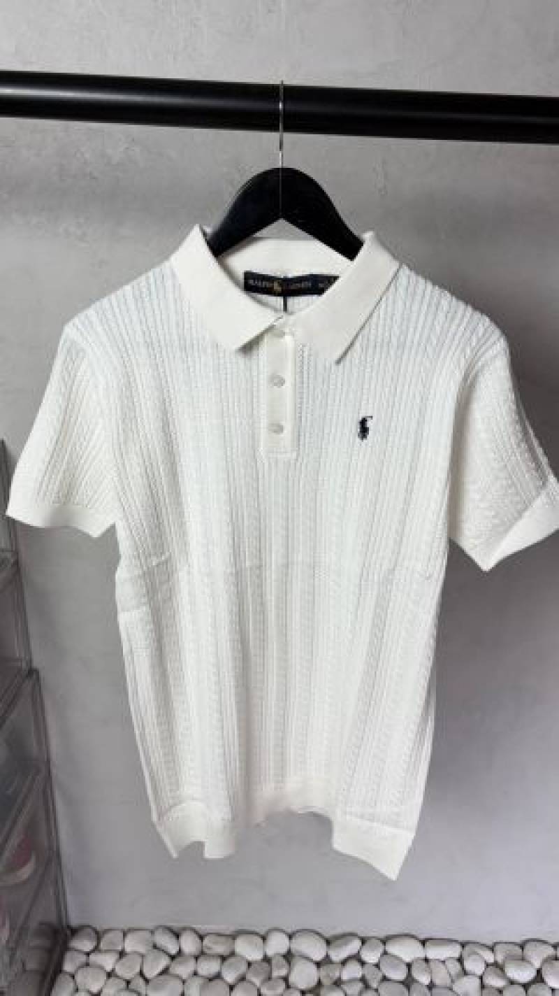 Ralp_ Lauren Premium Knit Polo T-Shirt 2020