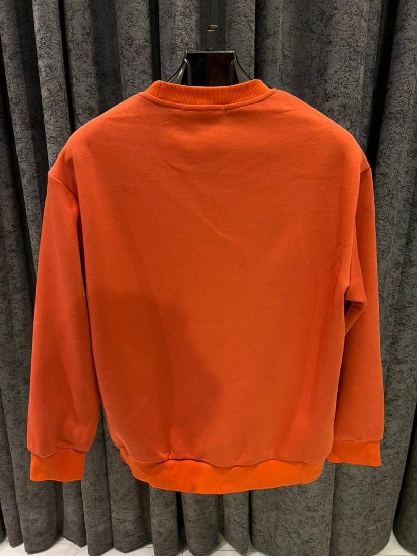 Pradda paris imported sweatshirt store article orange