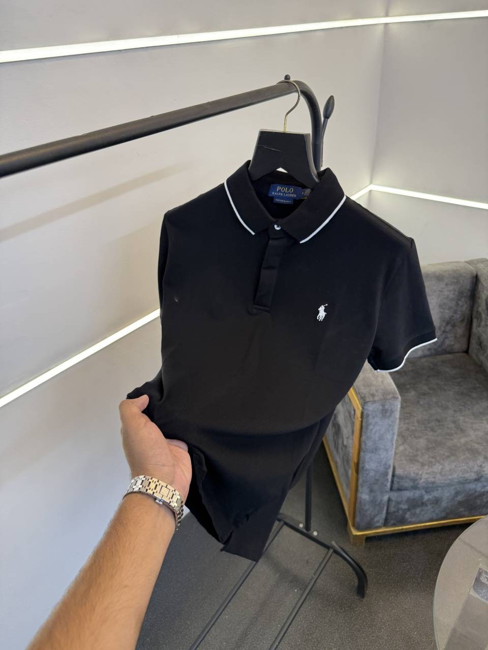 Ralph lauren luxury polo tshirt black sale