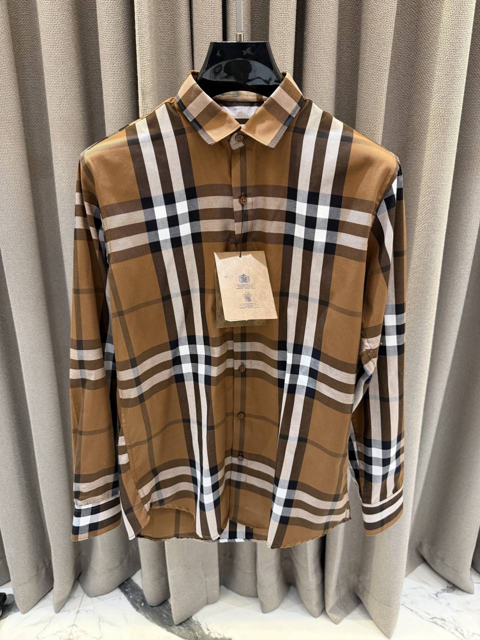 Burbery Box Pack Full Sleeves Checks Shirt