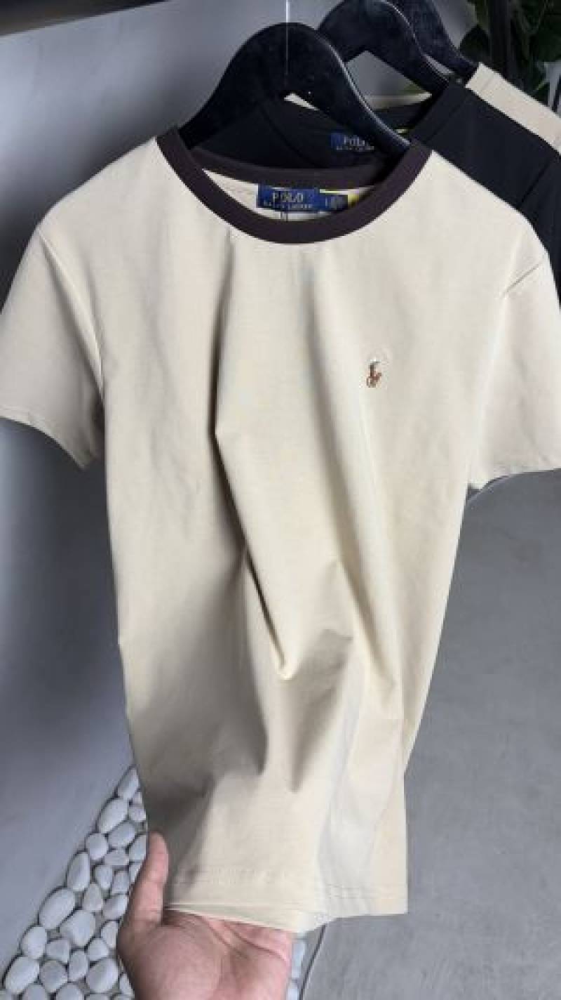 Ralp Laure -n RL Round Neck Premium T Shirt with OG Box Packaging 1655