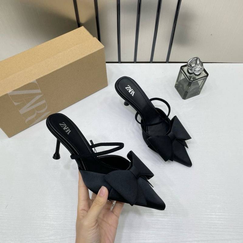 Zarra_Women_Black_PU_Bow-Detail_High-Heeled_Mules_With_OG_Box_Black_6528-5
