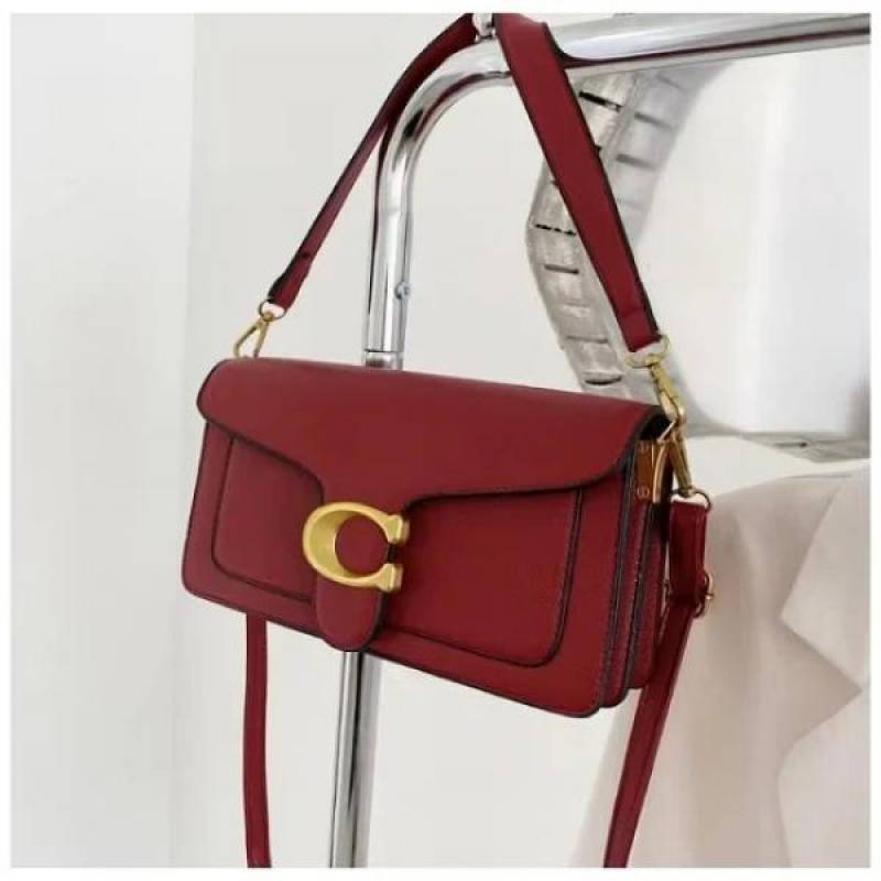 Coaach Tabby 26 Shoulder Bag With OG Box & Dust Bag (Wine - 614)