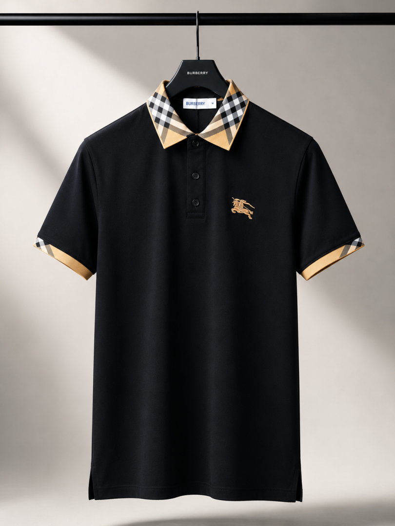 Burberrry Premium Polo T-Shirt with OG box Packaging 3019