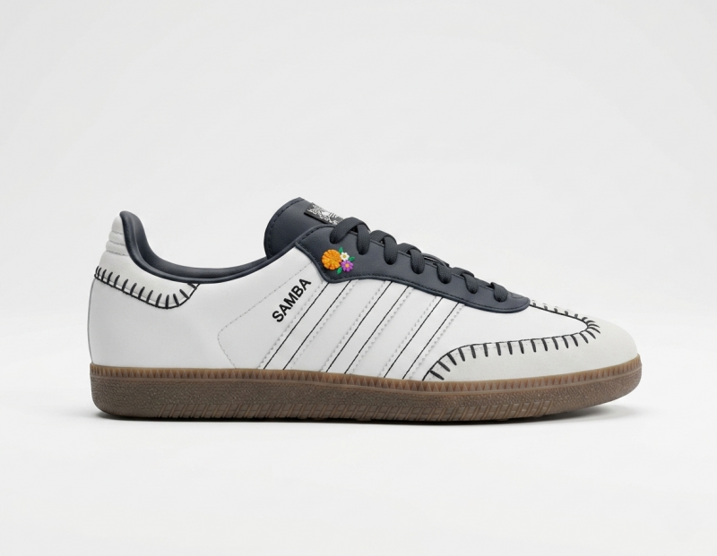 ADIDDAS SAMBA DIA DE MUERTOS PACK OF WHITE