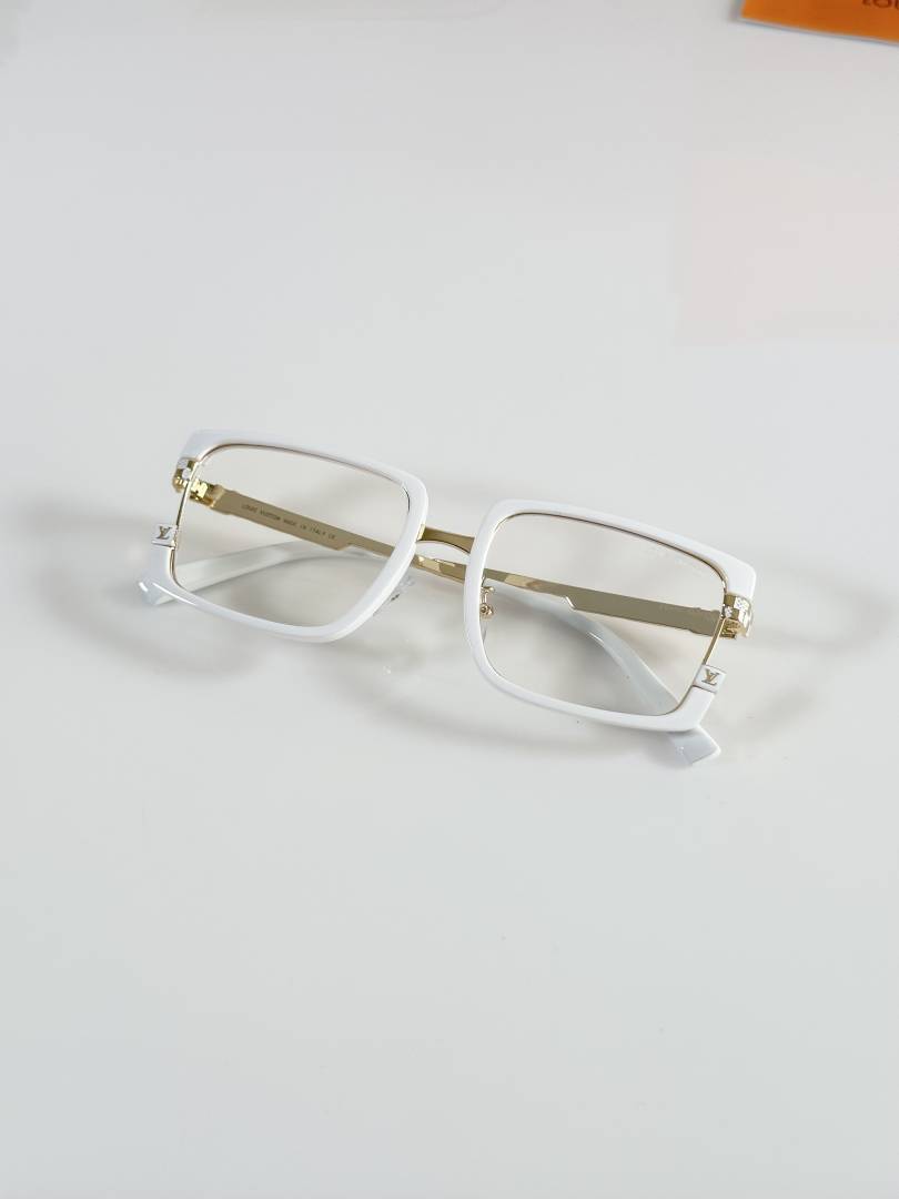 Loius Vutton_7295_Gold_White_Frame