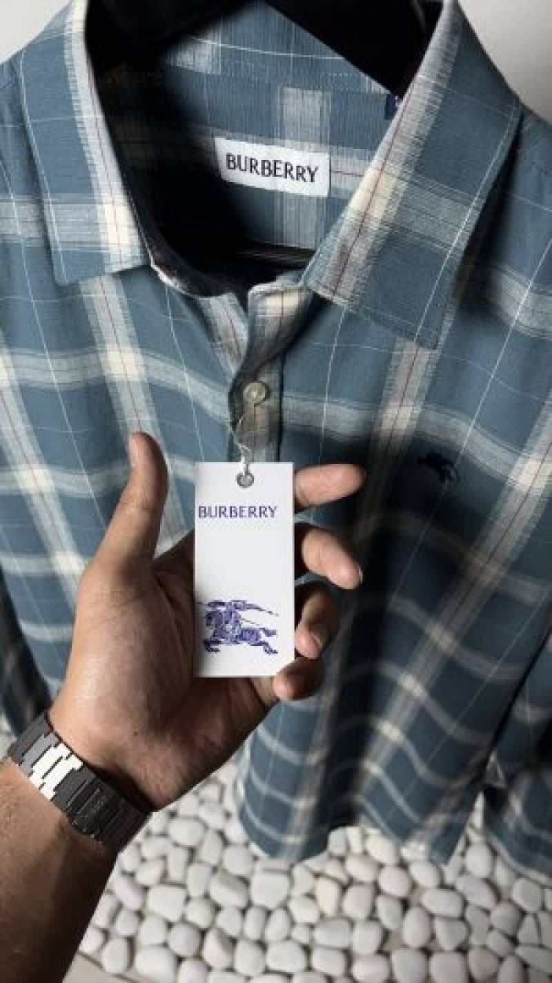 Burberr_ Premium Checks Shirt 1248. Sale-offer VS1000
