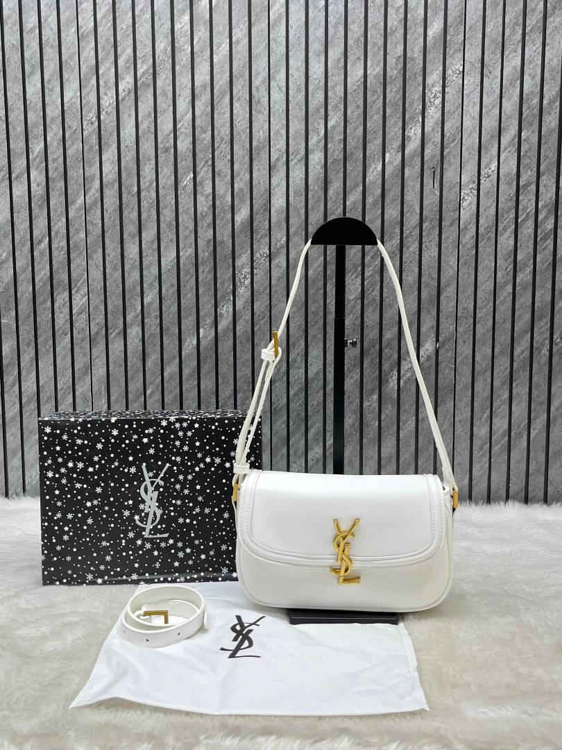 Ysl Solferino Small Shoulder Bag With Original Box & Long SlingBelt