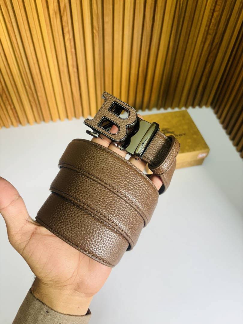24 BURBERY PREMIUM QUALITY AUTOMATIC LOCK BELT