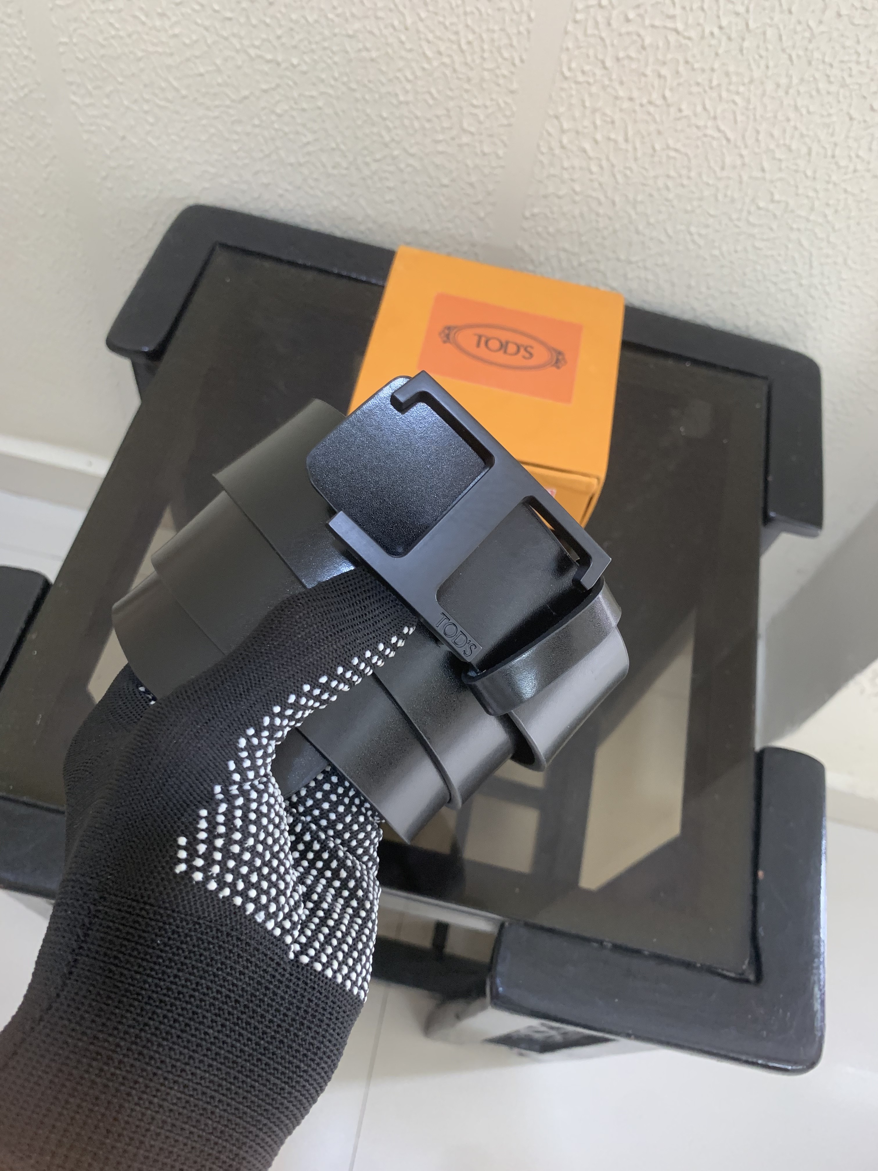 11 TODD'S FULL BLACK PREMIUM QUALITY BELT WITH BOX