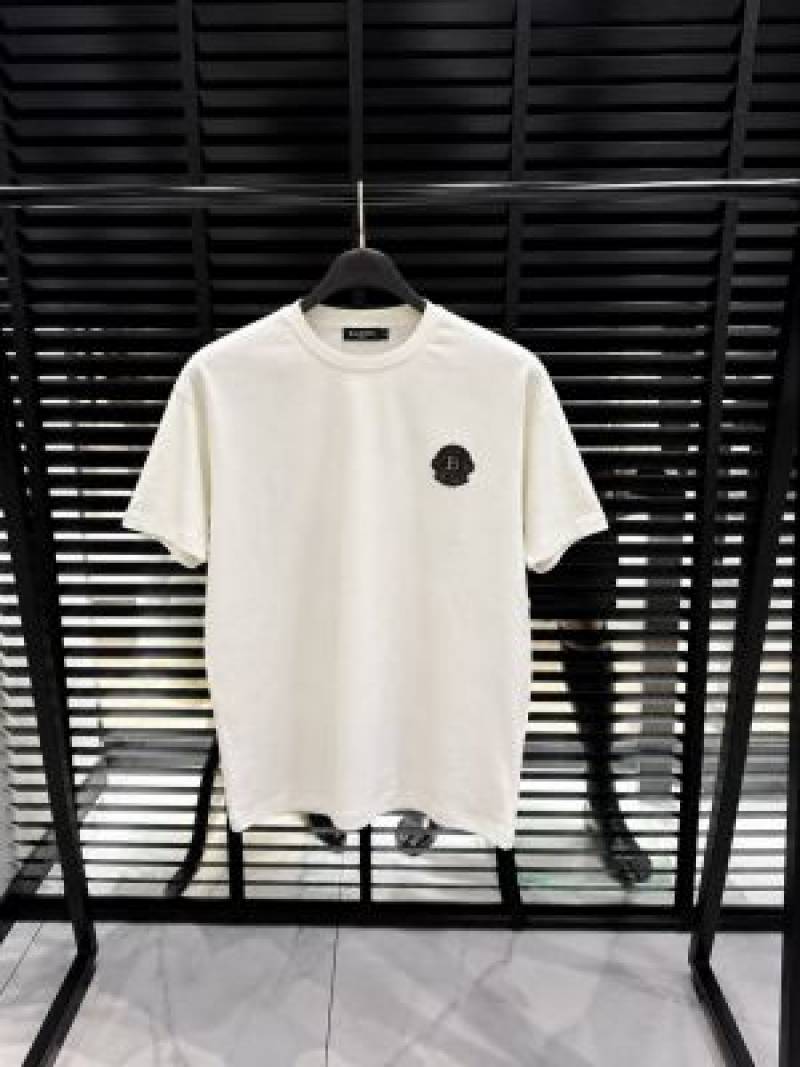 Balmai Round Neck T-shirt Cream