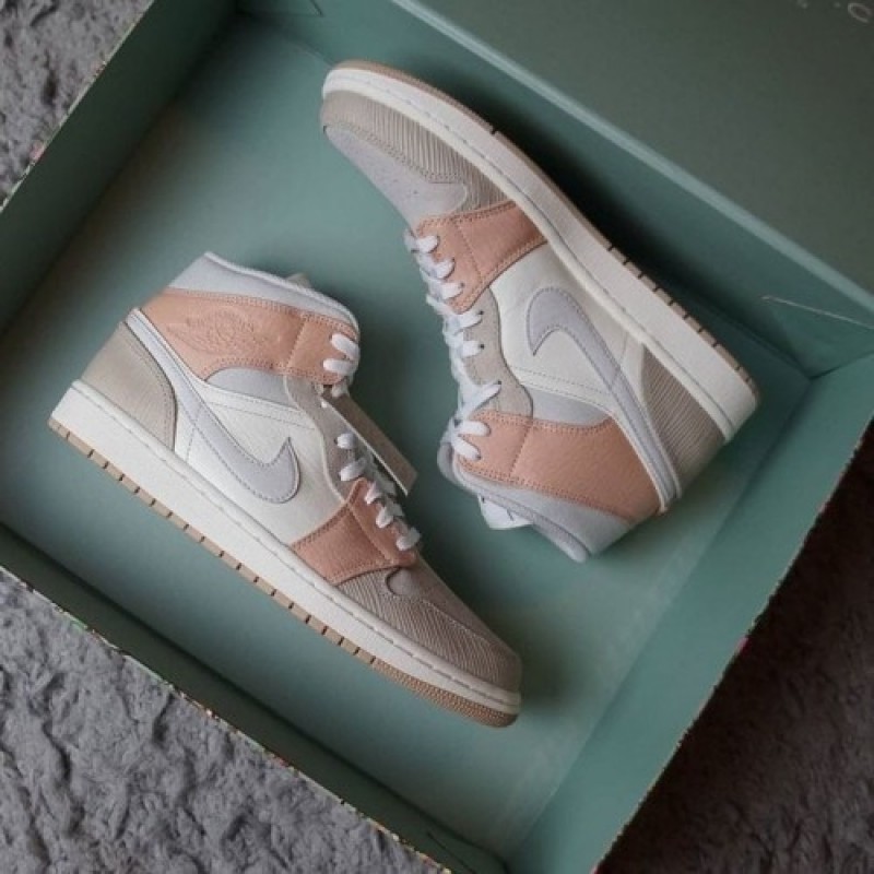 .Nikkee Air Jordan Retro 1 Mid Milan fix