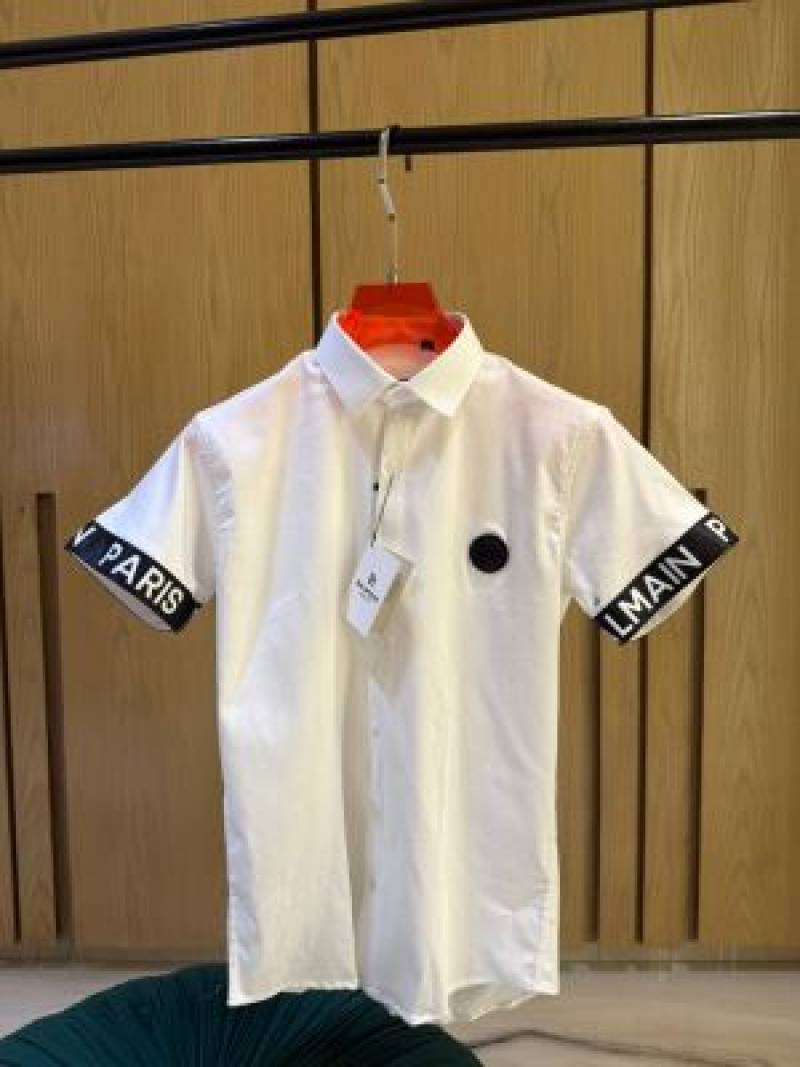 BALMAN IMPORTED STORE ARTICLE SHIRT WHITE
