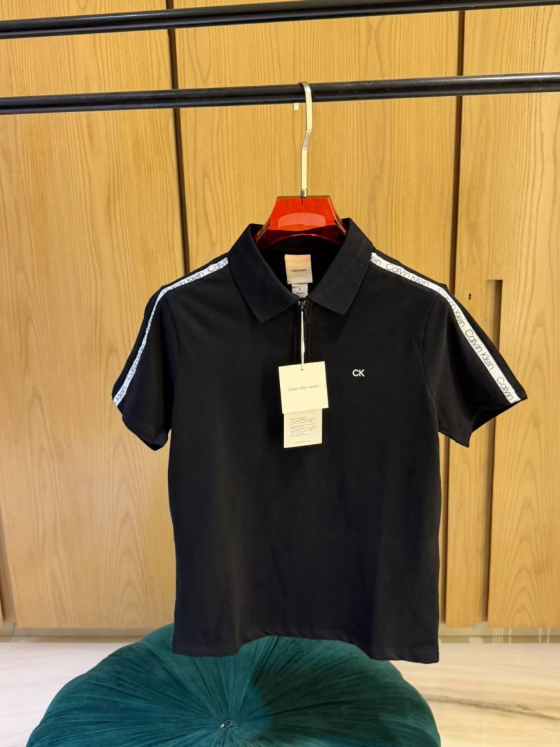 Calvi-xn Klein IMPORTED STORE ARTICLE POLO T SHIRT BLACK