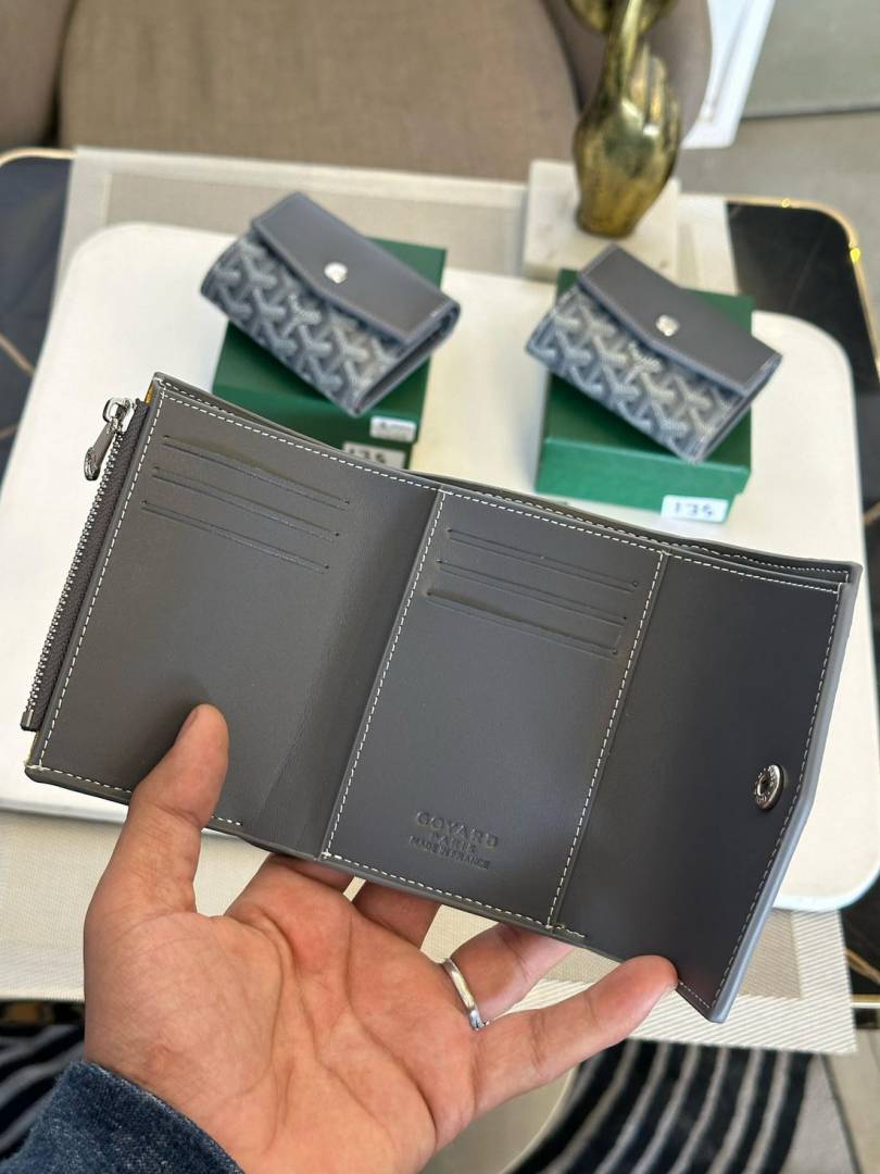 Goyerd Saint Gabriel 3 Fold Wallet Premium Quality With Original Box Packing