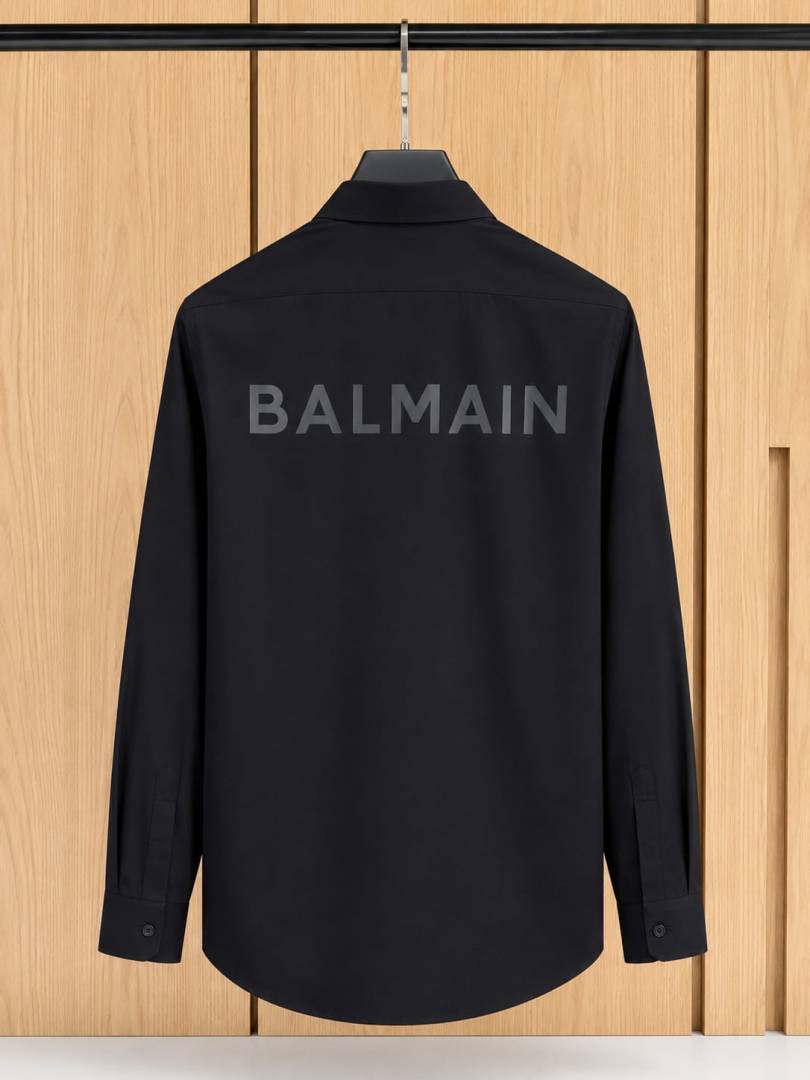 BALMAN IMPORTED STORE ARTICLE SHIRT black