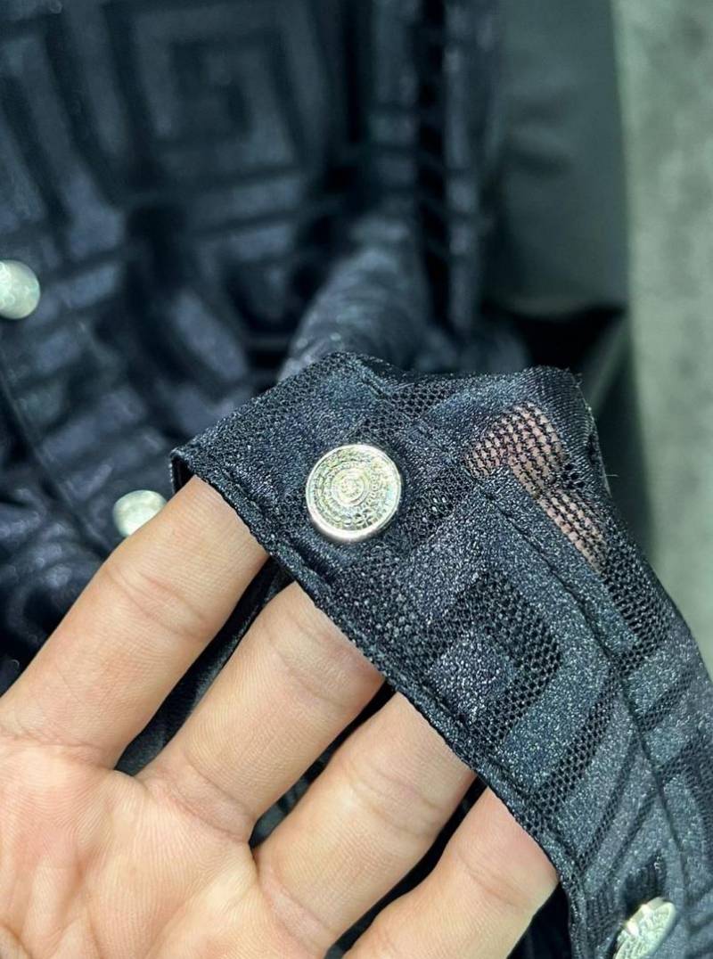 Versac-e IMPORTED STORE ARTICLE DIAMOND CHINA SHIRT