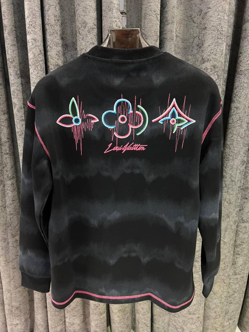 v-uitton imported sweatshirt store article black