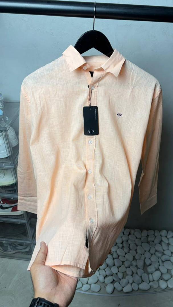 Armaani Exchang e Premium Linen Shirts 2428. Sale offer VS1000