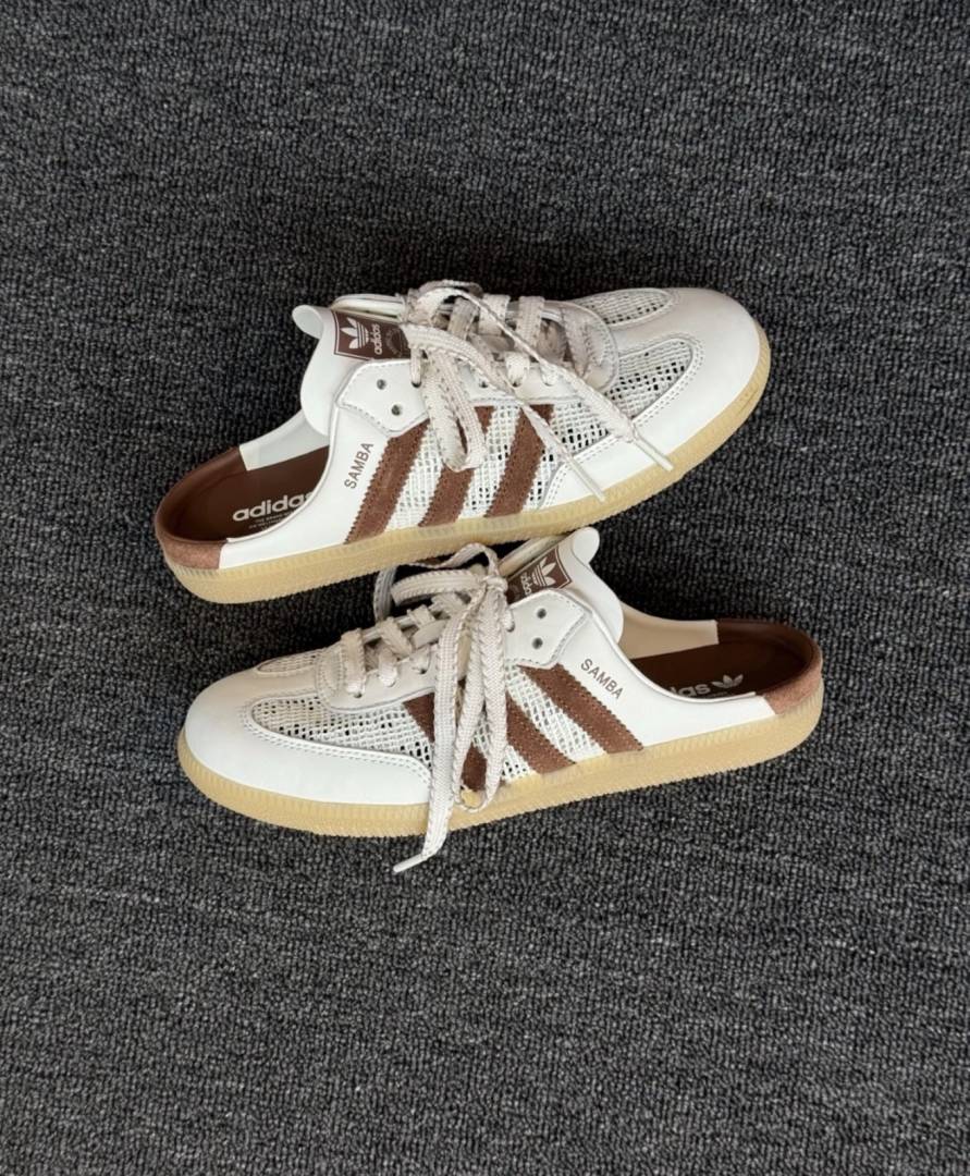 Adiddas Samba Mule Of White Brown