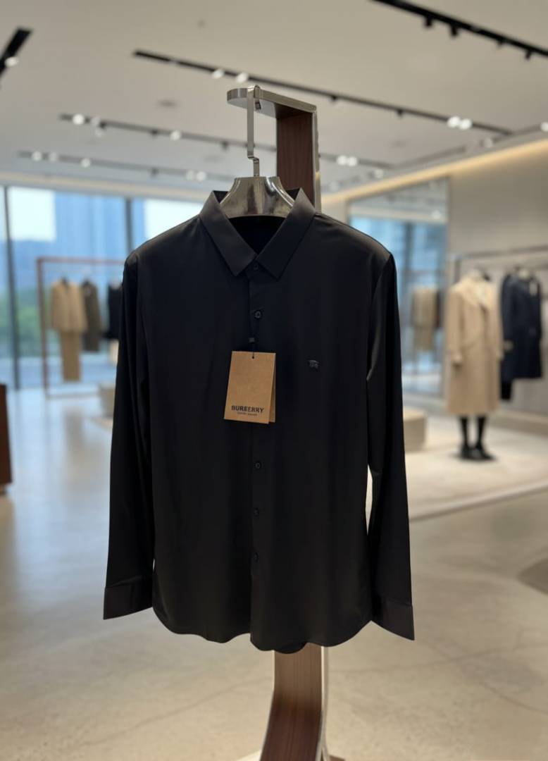 BURBERY IMPORTED TRENDING KOREAN SHIRT BLACK