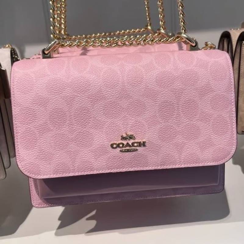 Coacch Klare Pink Mono Highend ShoulderBag With OriginalBox & DusTCover Metal Tag