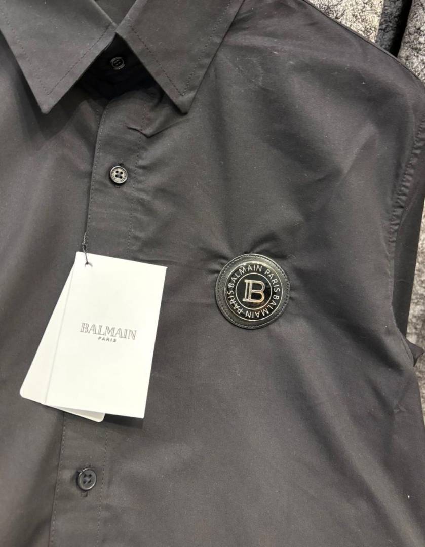 BALMAN IMPORTED STORE ARTICLE SHIRT black