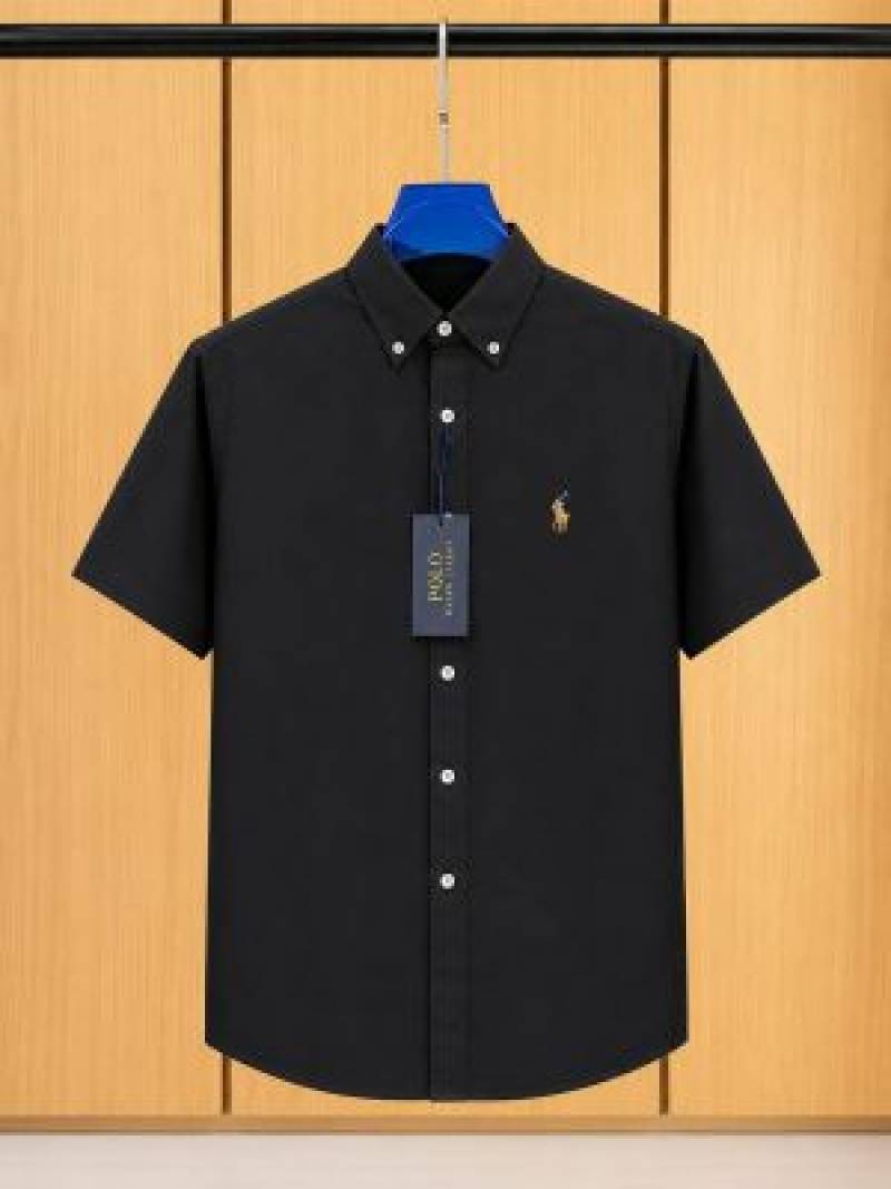 RALP-xH LAUREN POLO STORxE ARTICLE IMPORTED leelan fabric SHIRT