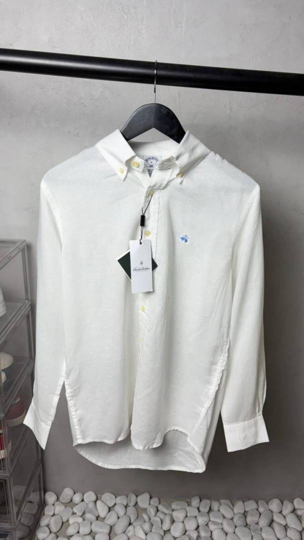 Brook_s Brothe_rs Premium Linen Shirt 2309.Sale offer VS1000