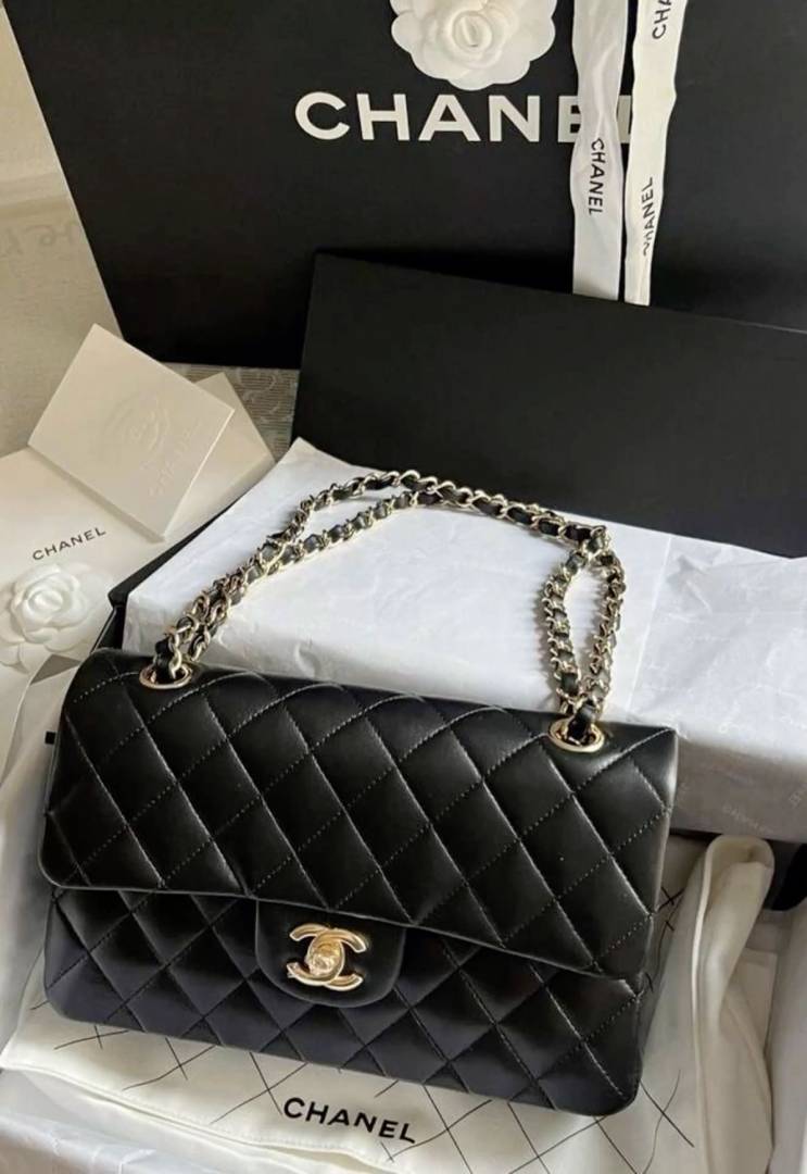 Chennel_Jumbo_Black_Gold_With_OriginalBox