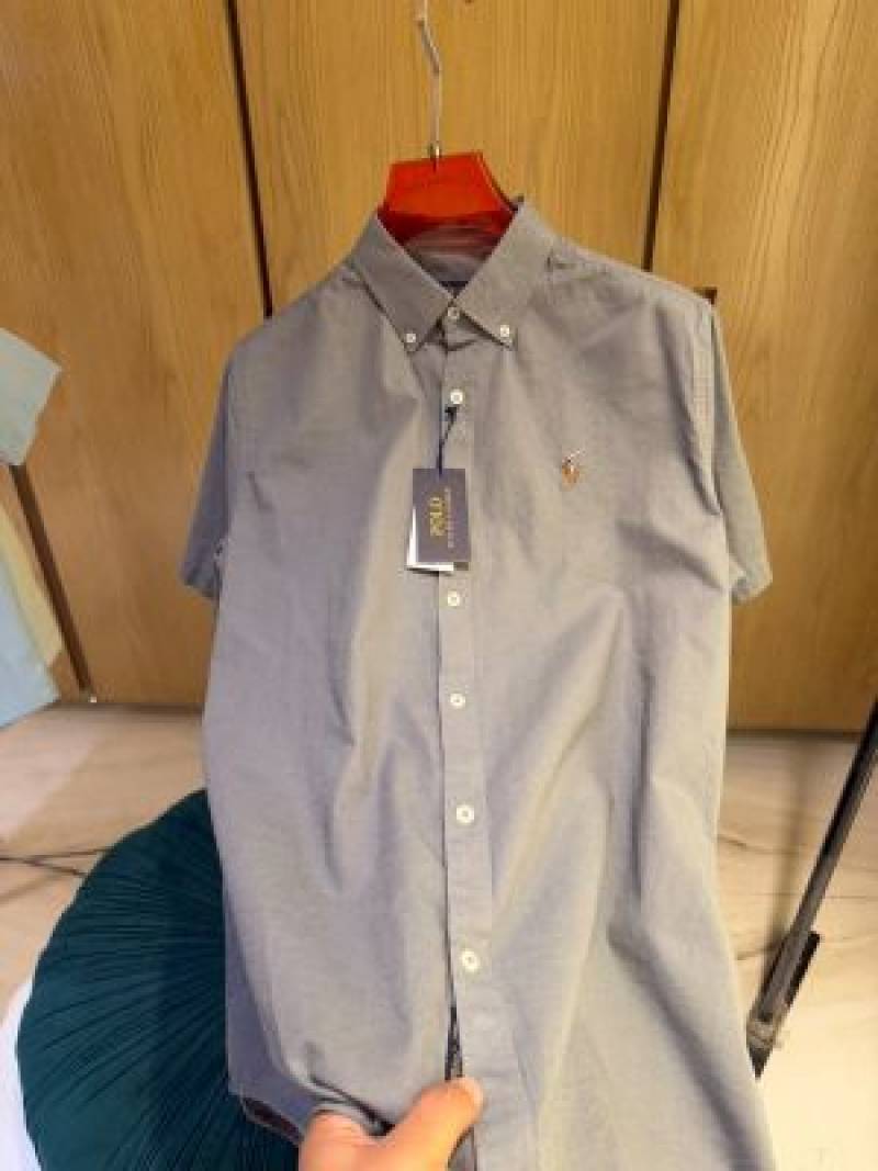 RALP-xH LAUREN POLO STORE ARTICLE IMPORTED leelan fabric SHIRTx