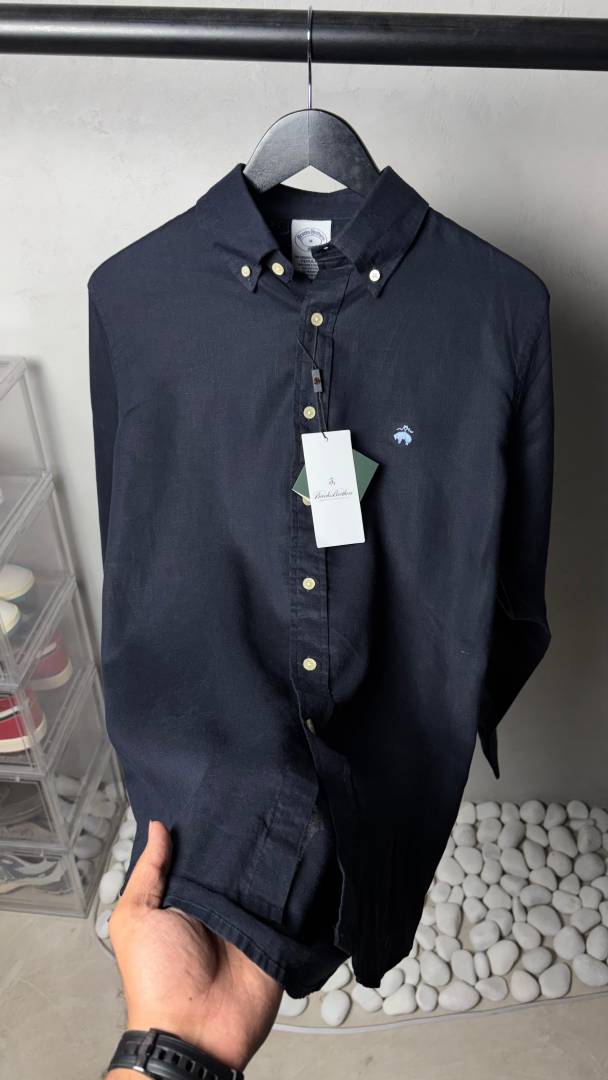 Brook_s Brothe_rs Premium Linen Shirt 2314.Sale offer VS1000