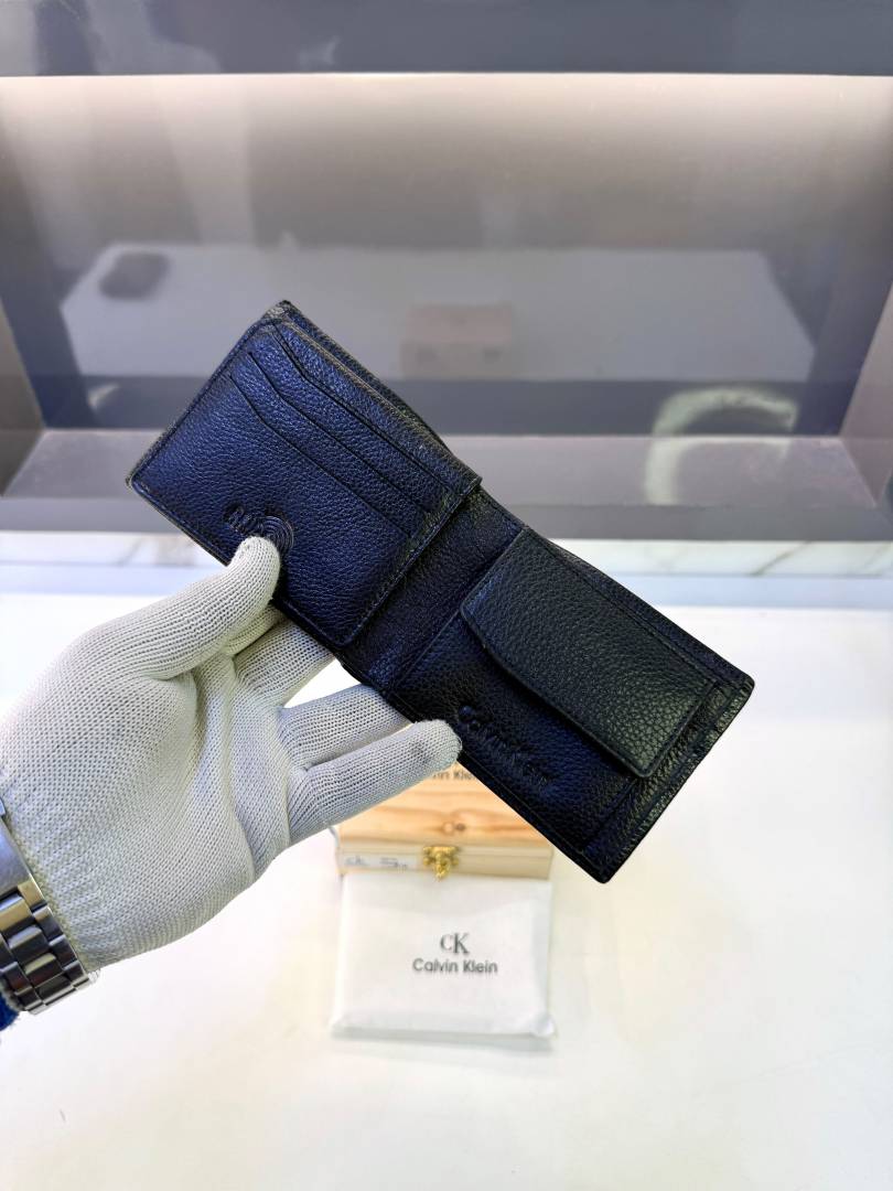 Ck_Calvi Black Premium Quality Wallet Fa 1132