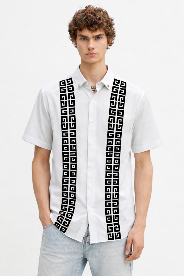 Versac-e IMPORTED STORE ARTICLE DIAMOND SHIRT
