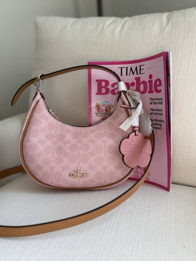 Coacch CB Emily Pink Edition Hobo With CarryBag OriginalBox & DustCover