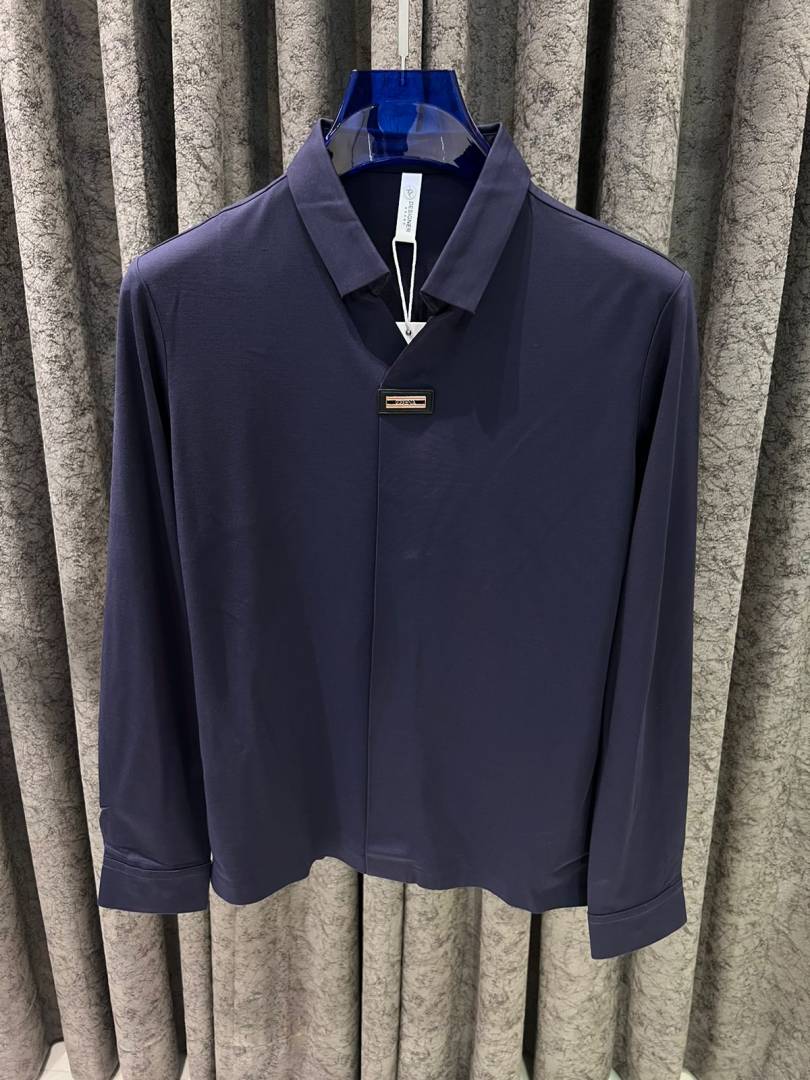 ZEGNA IMPORTED STORE ARTICLE FULL SLEEVES POLIO T-SHIRT