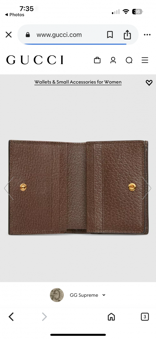 Guchi_G-6_Ophidia_Flap_Wallet_Unisex_With_OriginalPacking