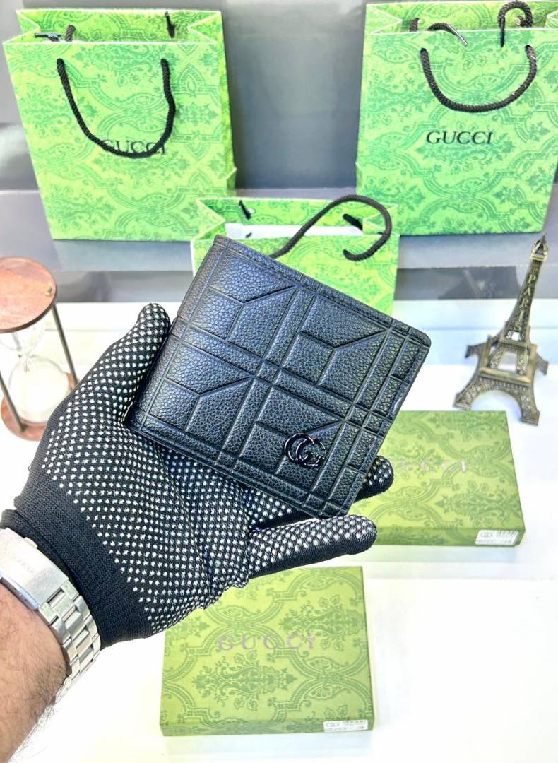 Guchi New Black Wallet Fa 48