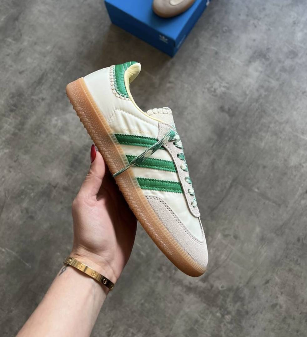 ADIDDAS SAMBA WALES BONNER CREAM GREEN