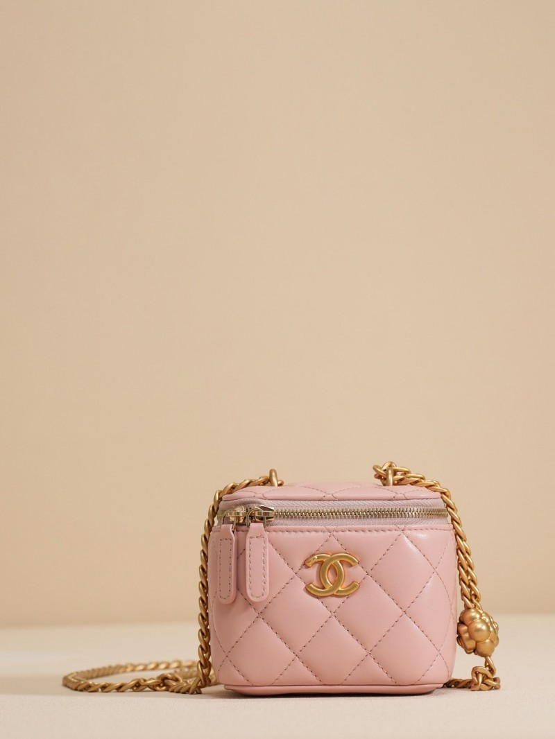 Chennel_Small_Vanity_Premium_Leather_Bag_With_Original_MagnetBox