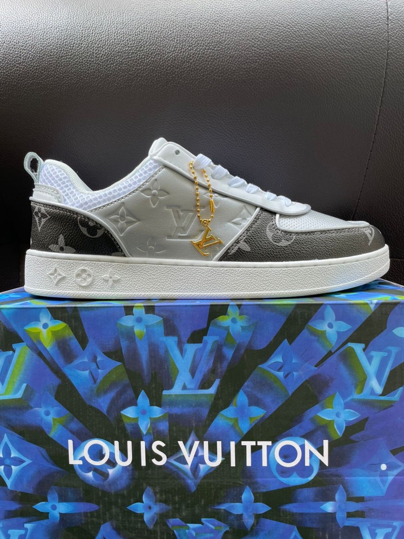 _vuitton rivoli sneaker dark grey--