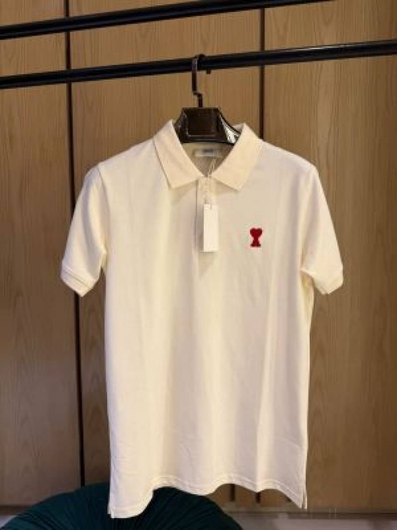 AMI PARIS IMPORTED STORE ARTICxLE POLO T-SHIRT