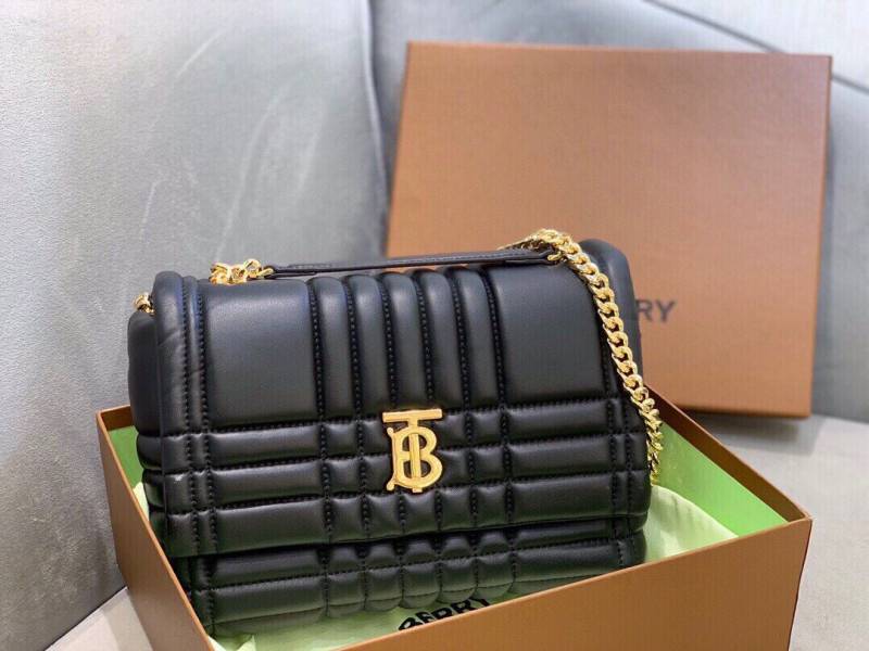 Burbery_Quilted_Lambskin_Lola_Satchel_Black_With_Original_MagnetBox