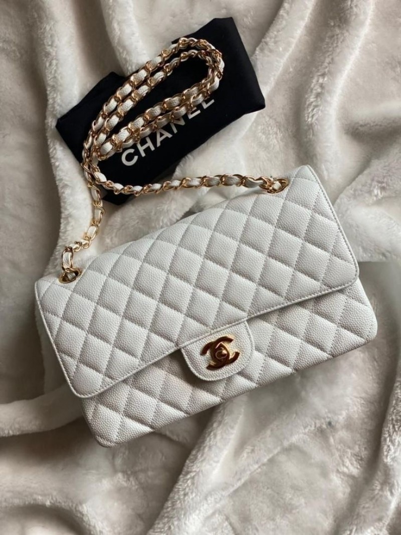 Chennel_Jumbo_Classic_Flap_White_With_OriginalBox