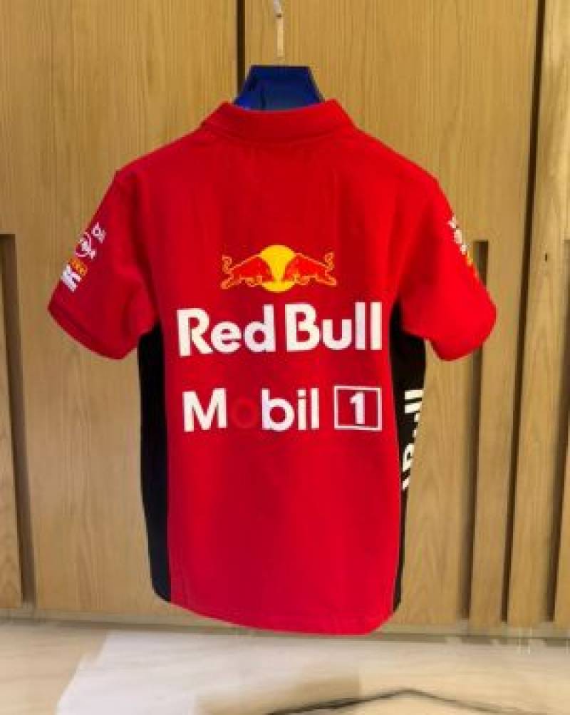 RED BULL EDITION BOSS IMPORTED STORE ARTICLE POLO T-SHIRTx