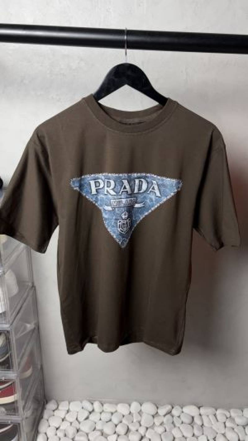 Prad_ Milano Logo T-Shirt 1181.  Sale-offer VS1000